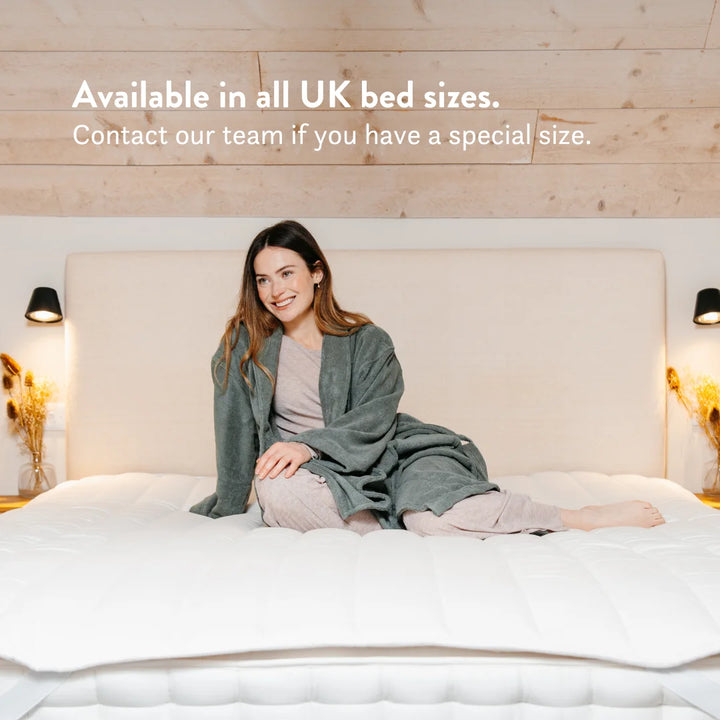 Available in all UK bed sizes. Contact our team if you have a special size.