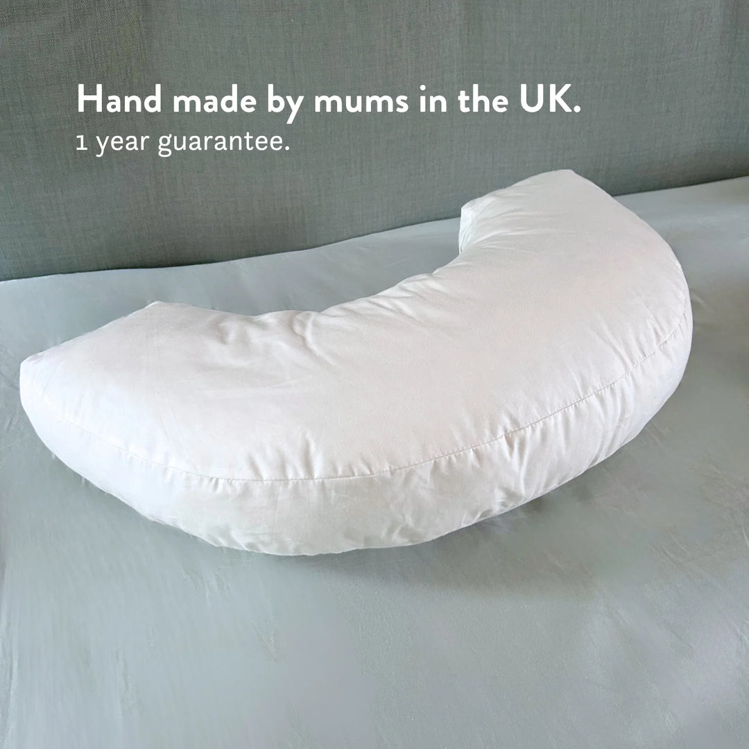 Housse de coussin d'allaitement en laine biologique uniquement