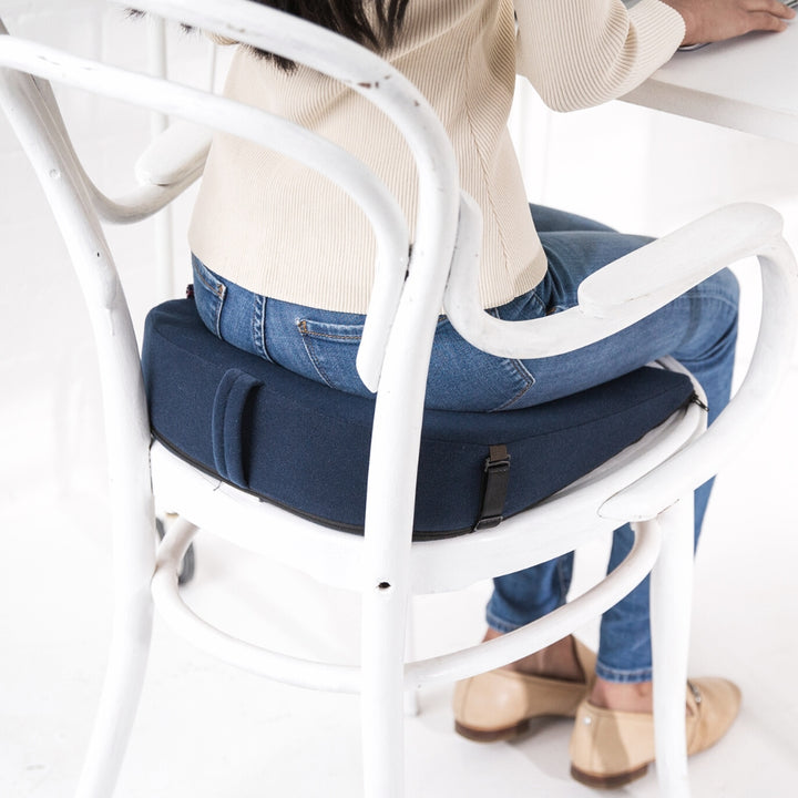 11 degree wedge sitting black sciatica back pain posture car seat putnams UK car seat office travel home