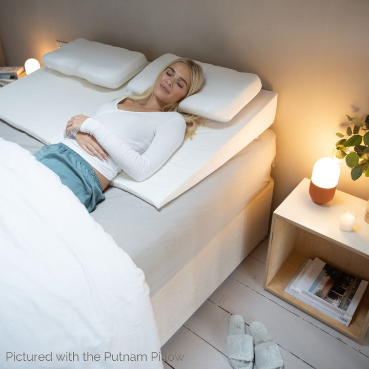 Respiratory, Pneumonia, Flu Bed Wedge Pillow - Putnams UK made