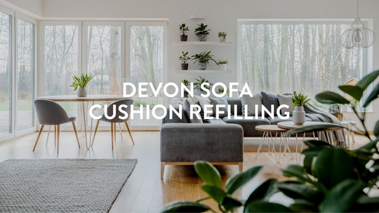 Remplissage de coussin de canapé Devon