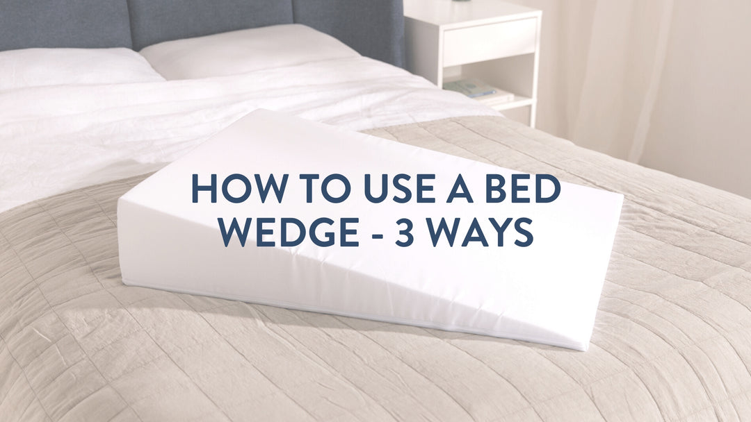 how to use a bed wedge 3 ways and which way is best