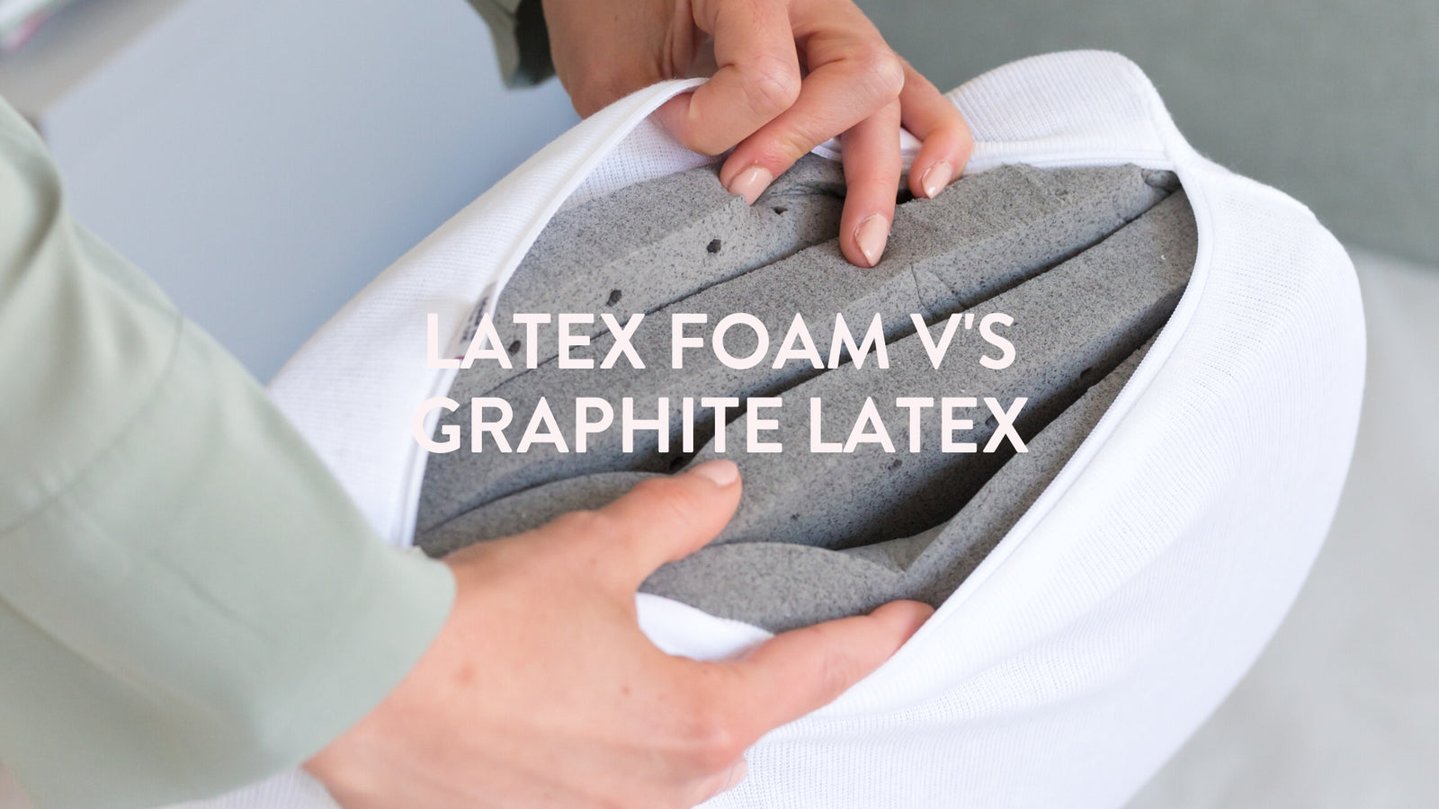 What is Latex Foam V's Graphite Latex?