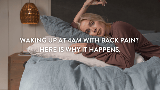 Waking up at 4am with back pain? Here is why it happens.