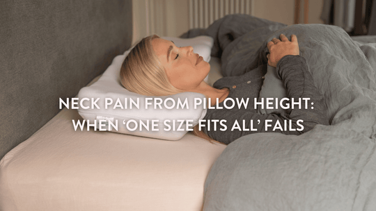 Neck Pain From Pillow Height: When ‘One Size Fits All’ Fails
