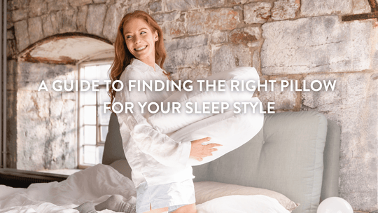 Un guide pour trouver l'oreiller adapté à votre style de sommeil