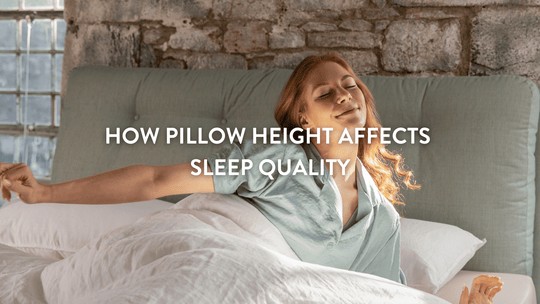 Comment la hauteur de l'oreiller affecte la qualité du sommeil 