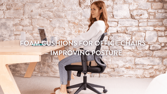 Coussins en mousse pour chaises de bureau : améliorer la posture 