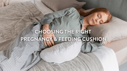 Choisir le bon coussin de grossesse et d'allaitement 