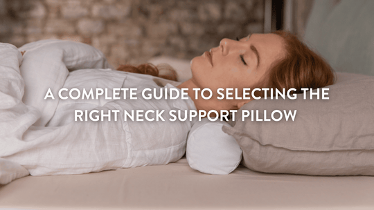 Un guide complet pour choisir le bon oreiller de soutien cervical