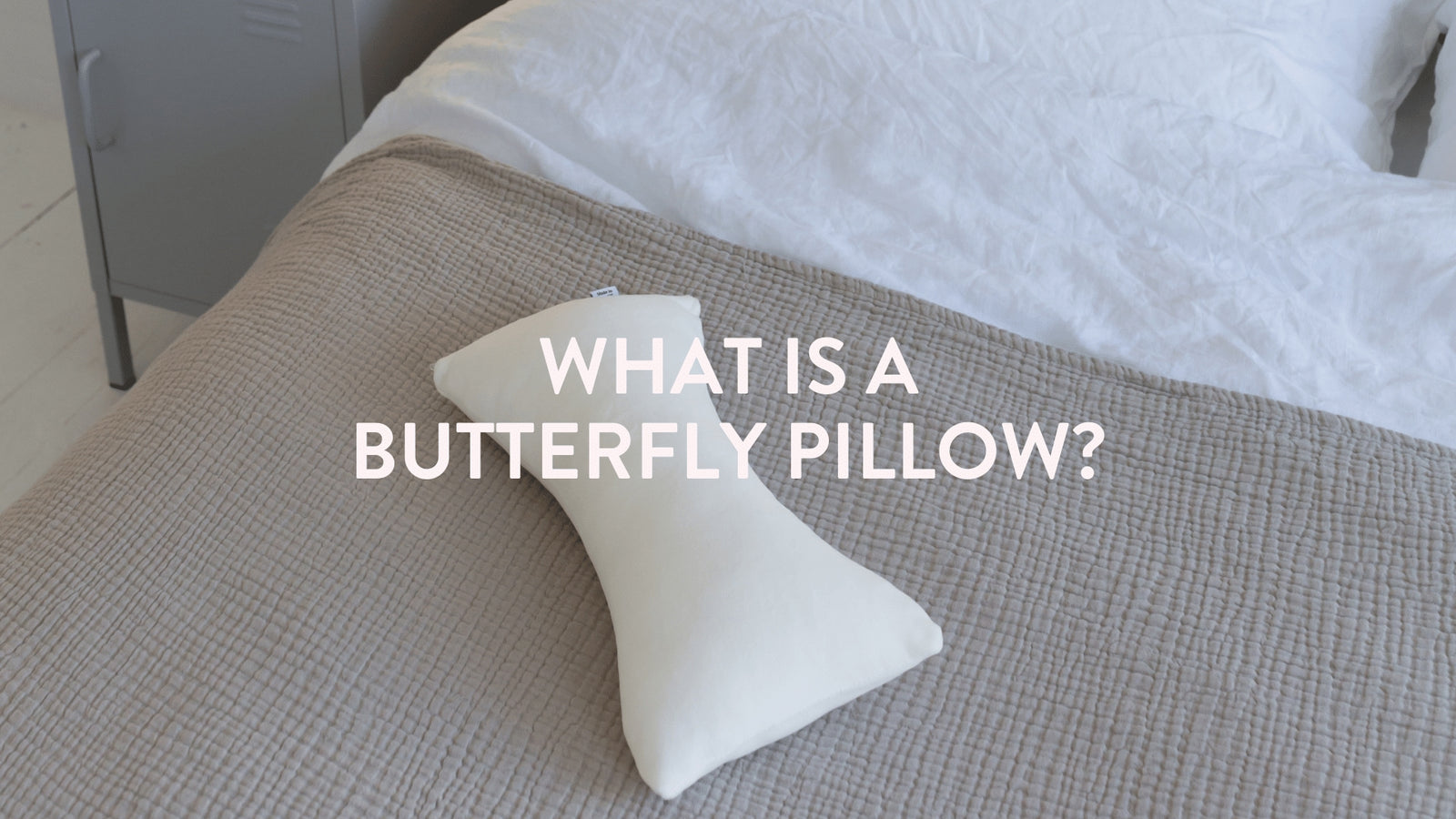 What is a butterfly pillow & how do you use one?