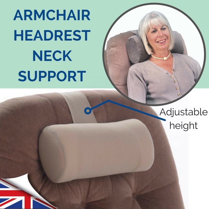 Armchair Headrest Neck Support Cushion Adjustable | Putnams