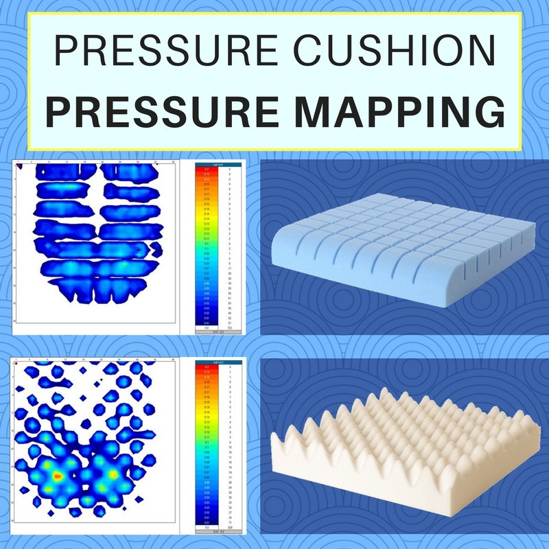 Pressure Cushion Seating Mapping Comparison Diagram Review UK | Putnams