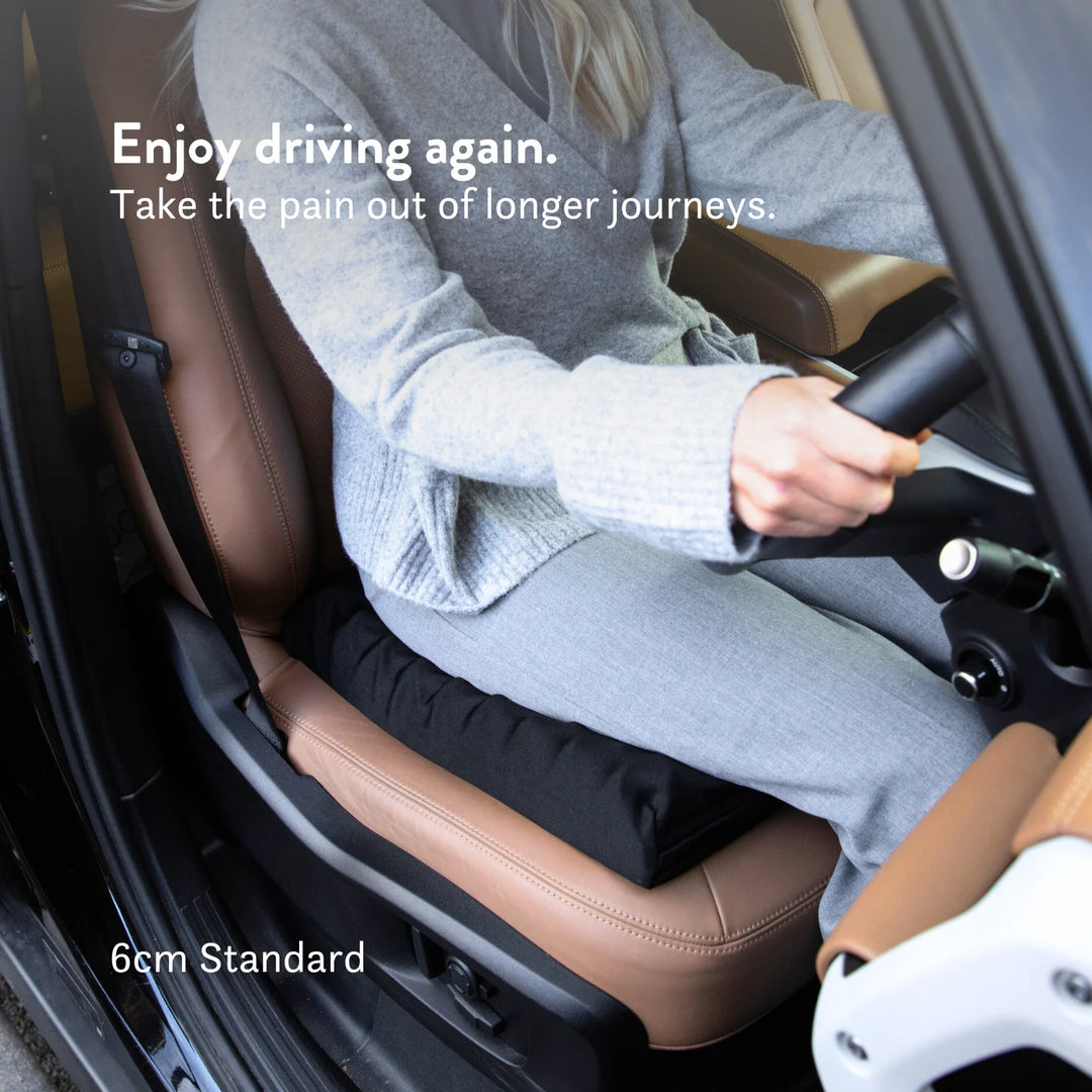 Bonyparts Sero Pressure Cushion - muscle wasting bony bums weight loss. For Office, dining room, car, sofa and arm chairs. Handmade in the UK with a 2 year guarantee. Cover included. High density foam.