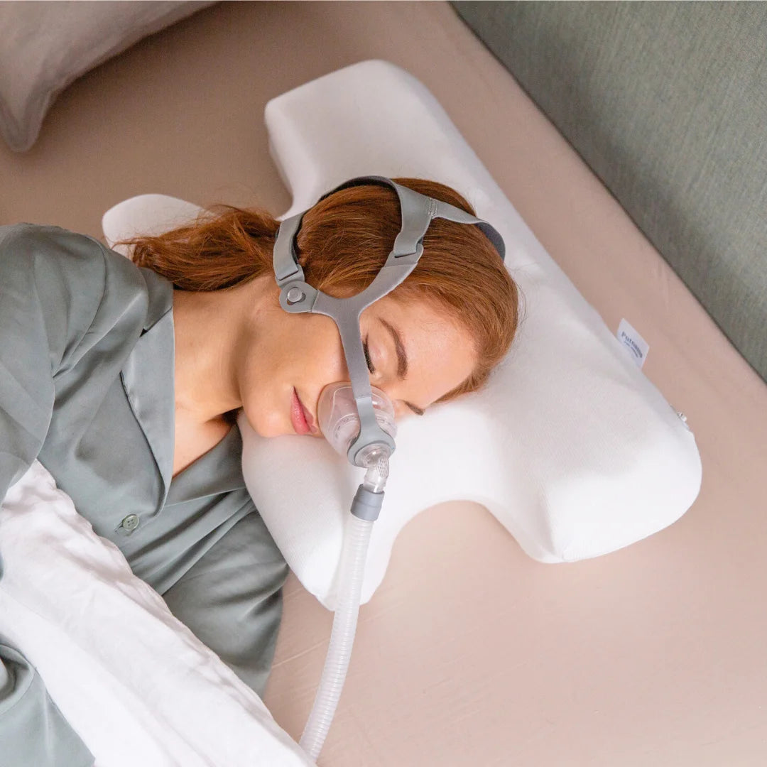 Memory Foam Advanced CPAP Pillow Sleep Apnea - Putnams blow out back neck shoulder pain