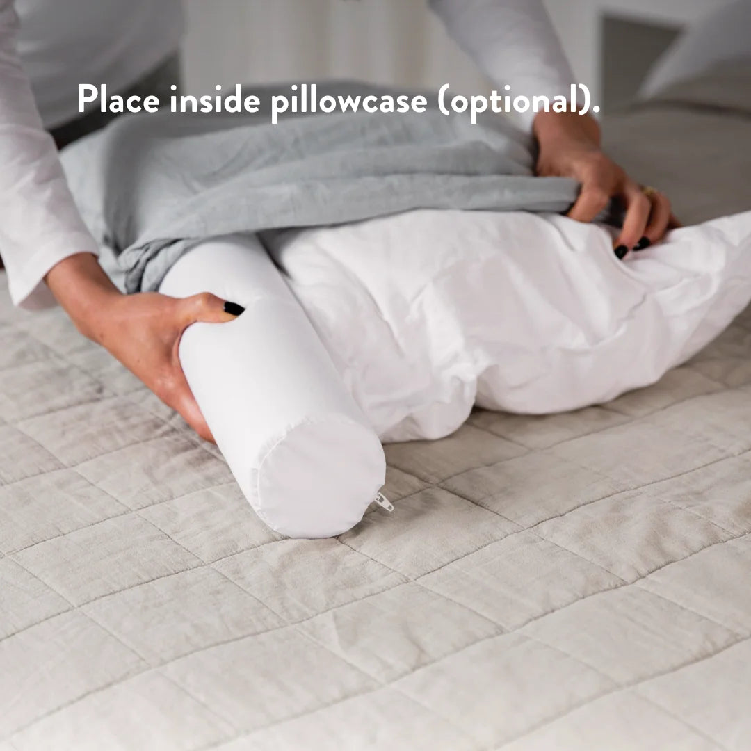 Cervical Roll - Neck Support Pillow Insert - Place inside pillowcase (optional).