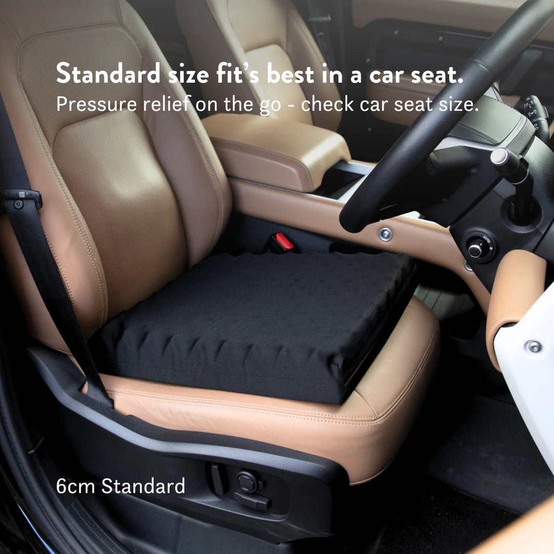 Sero Pressure Cushion Polo (Circular) Cut Out for bum and back passage pain Anal pain, Hemorrhoids, Inflammatory bowel disease (IBD), Rectal prolapse, Pressure sores and more. Discreet stretch cover.