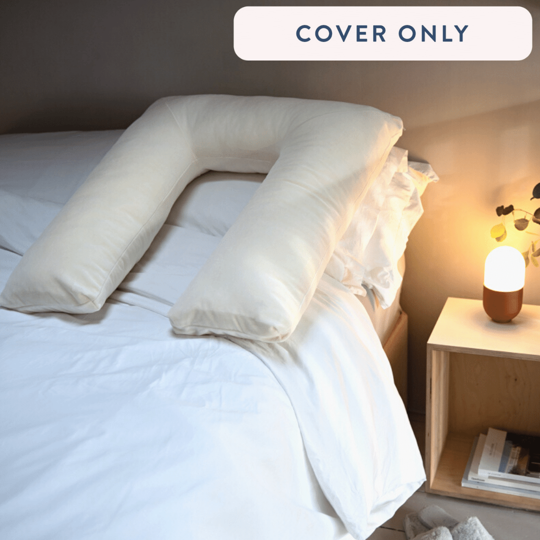u shaped pillow spare extra cover super soft Putnams UK