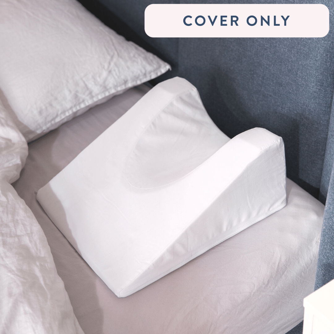 anti ageing pillow wedged for sleep recovery bed mattress keeps you propped up sitting upright sleeping facial recovery anti wrinkle pressure on face makes you sleep on your back Putnams UK