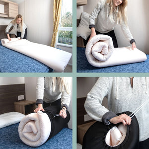 Click Clack Memory Foam Mattress Topper